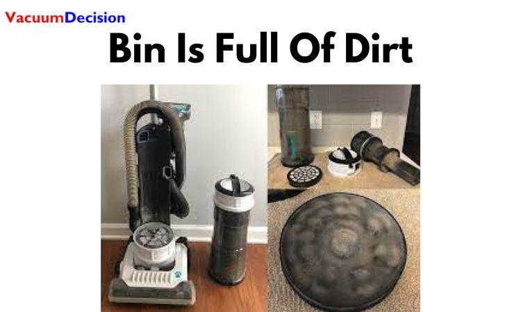Bin Is Full Of Dirt