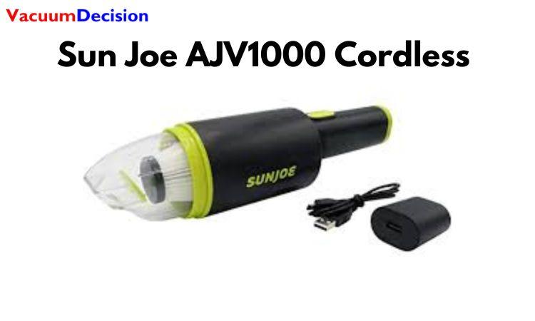 Sun Joe AJV1000 Cordless 