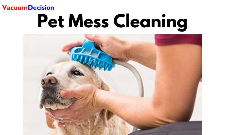 Pet Mess Cleaning