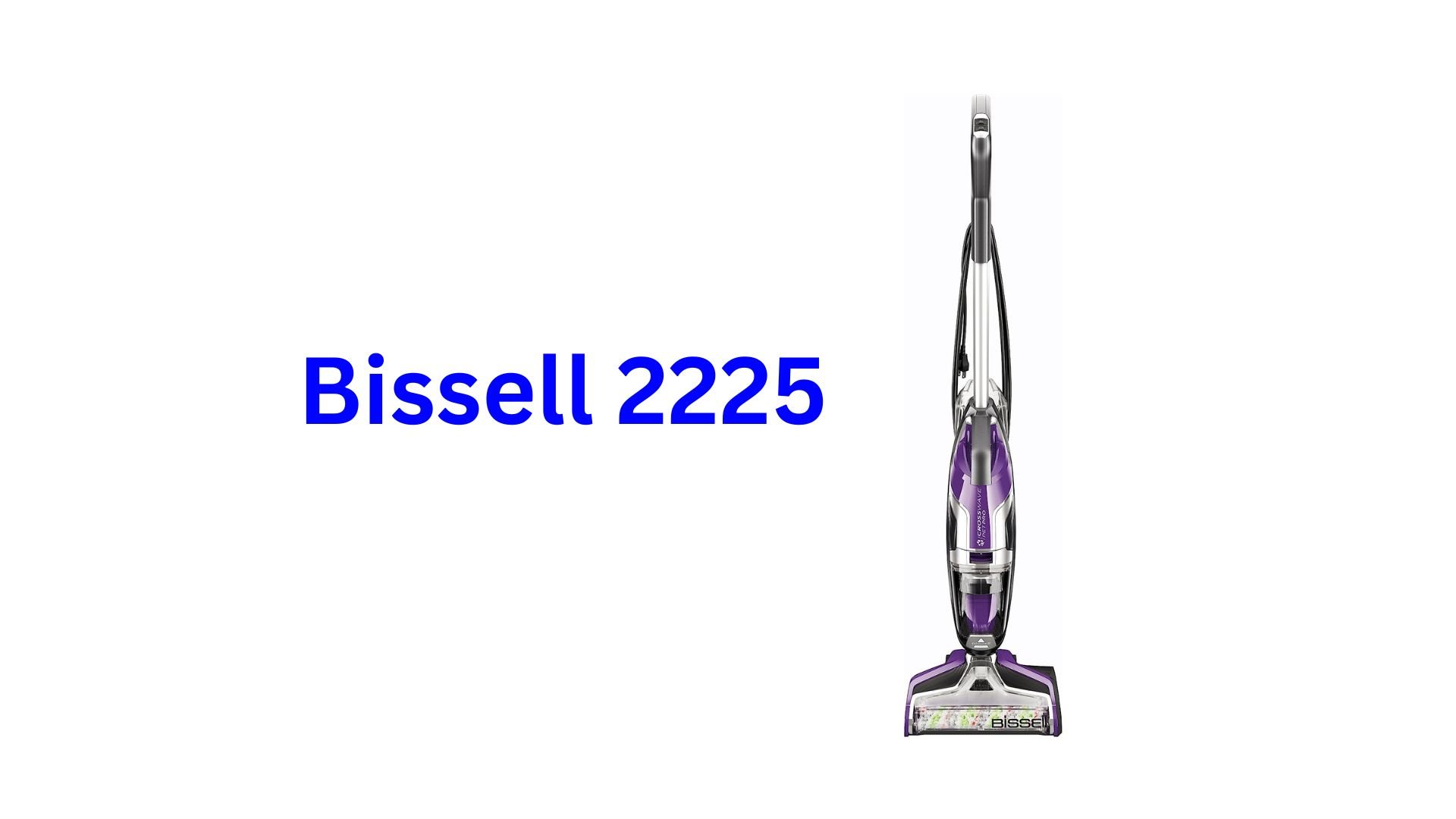 Bissell Crosswave 2225 Review