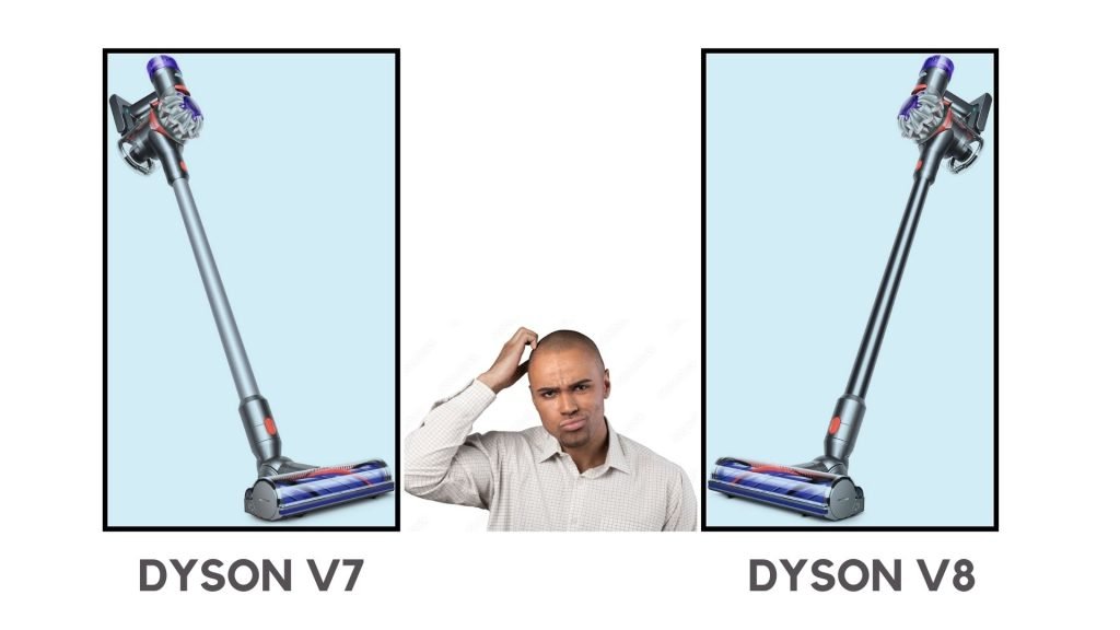 Dyson V7 vs V8