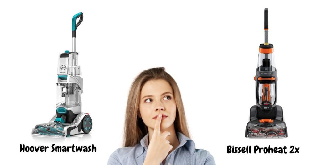 Hoover SmartWash vs Bissell Proheat 2x