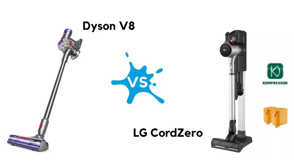 Dyson V8 vs LG CordZero
