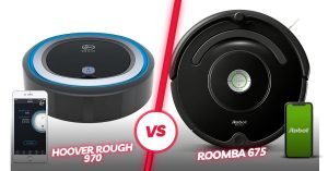 Hoover Rough 970 vs Roomba 675
