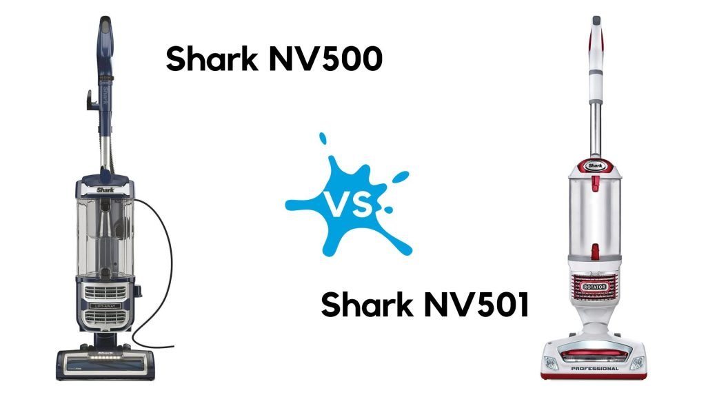 Shark NV500 vs NV501