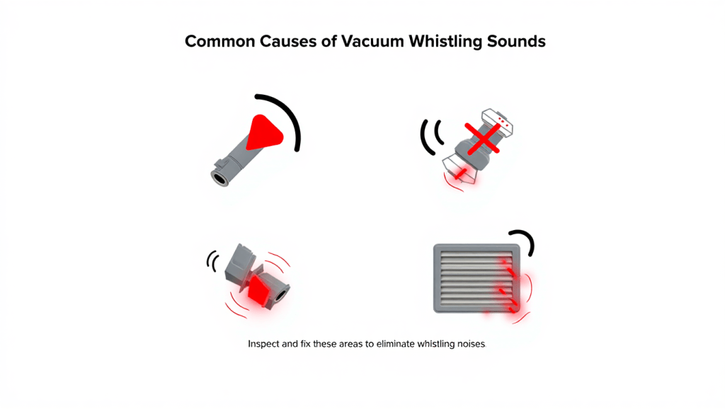 Fix a Whistling Sound in Vacuums