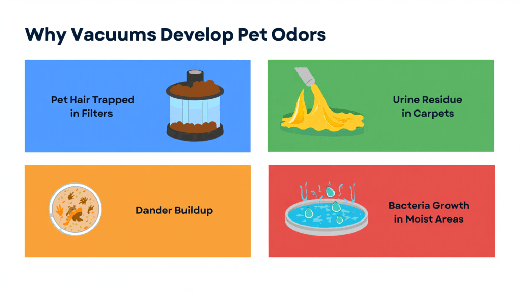Why Does My Vacuum Smell Like Dog or Pet Odor