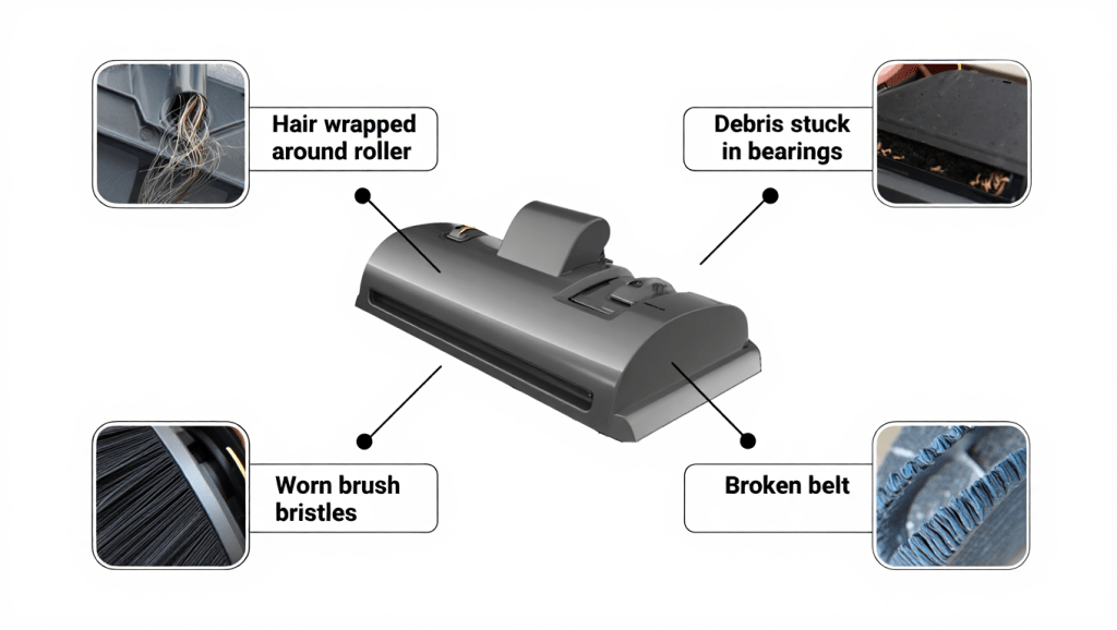 Why Is My Vacuum Not Rolling Properly