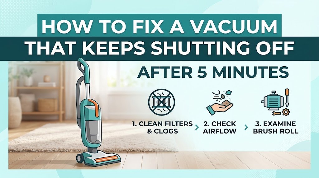 How to Fix a Vacuum That Keeps Shutting Off