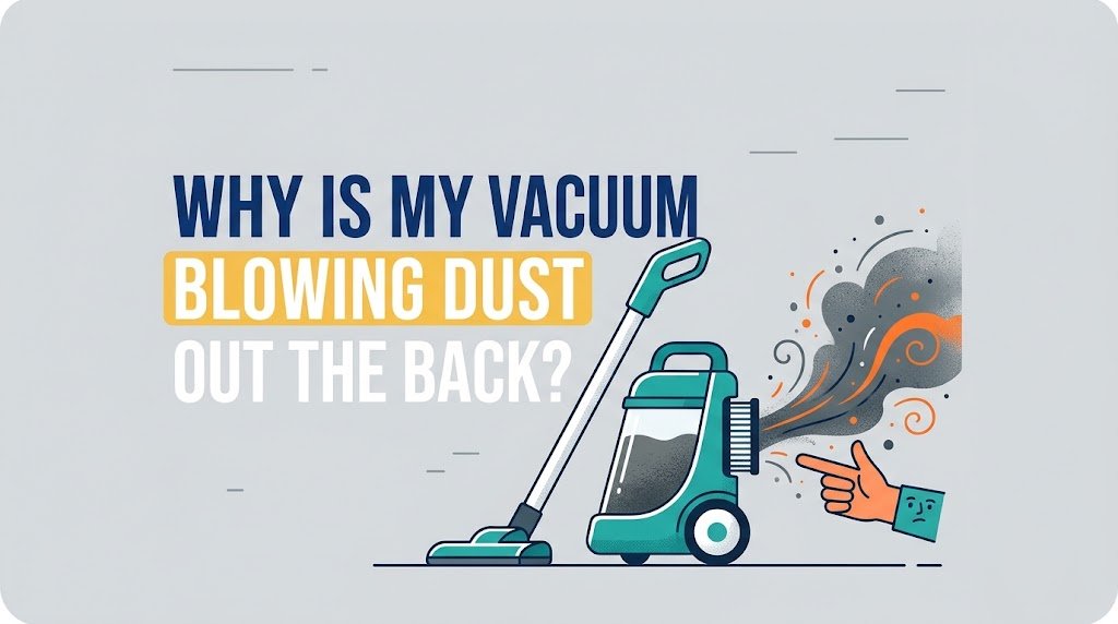 Why Is Your Vacuum Blowing Dust